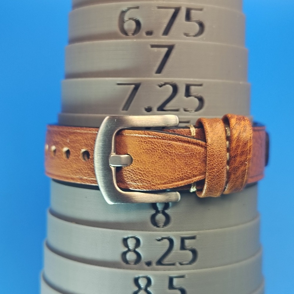 Vintage 2007 Timex 32mm Mens Quartz Dress Watch New Leather Strap‎ RESTORED - Picture 8 of 12
